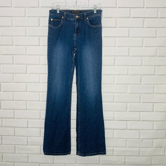 vintage Juicy Couture jeans blue flare 2054R made in USA '90s '00s 30 women - Picture 8 of 8